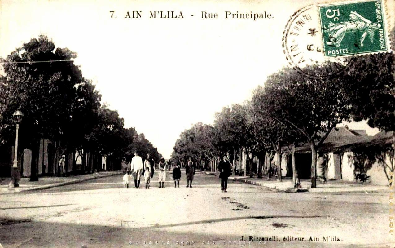Ain-M'Lila - Rue principale - 1910.jpg
